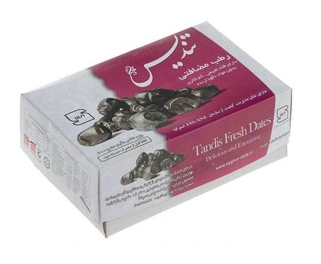 خرما مضافتی تندیس با بافتی متراکم و اندازه های متوسط